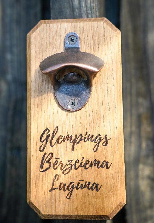 Glempings Berzciema Laguna Bērzciems Esterno foto